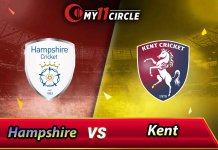 Hampshire vs Kent, South Group