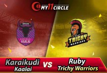 Karaikudi Kaalai vs Ruby Trichy Warriors