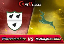 Nottinghamshire vs Worcestershire North Group