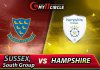 Hampshire vs Sussex South Group