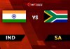India vs South Africa 2nd