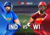 India vs West Indies, 1st T20I Match Prediction