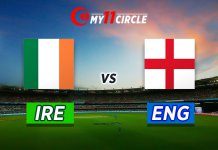 ENG VS IRE ODI