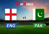 England vs Pakistan Test Match