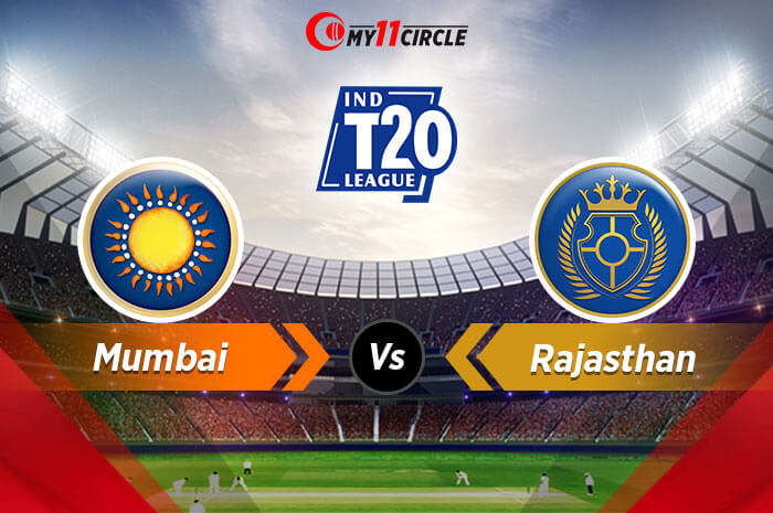 Mumbai-vs-Rajasthan t20 league