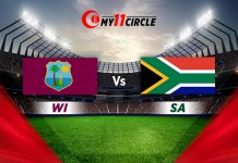 West Indies vs South Africa, 3rd T20I