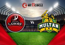 Lahore vs Multan, Pakistan T20 League