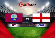 West Indies vs England, 3rd Test