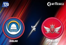 Delhi vs Punjab, Indian T20 League 2022