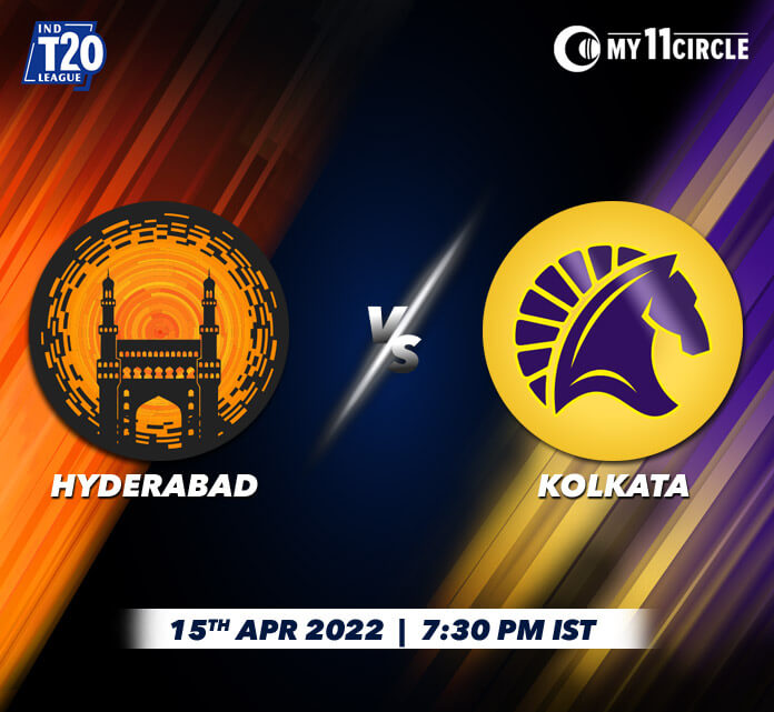 Hyderabad vs Kolkata, Indian T20 League 2022