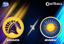 Kolkata vs Mumbai, Indian T20 League 2022