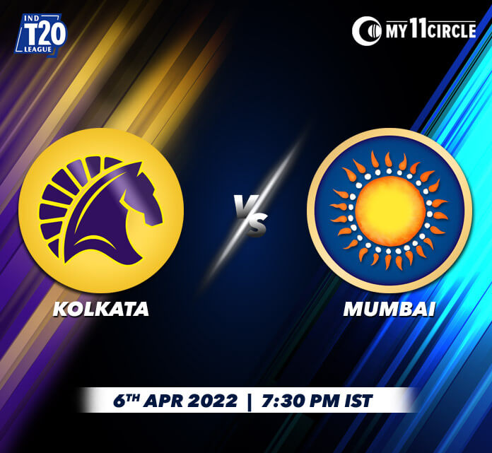 Kolkata vs Mumbai, Indian T20 League 2022