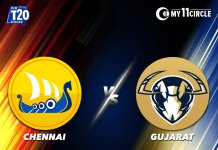 Chennai vs Gujarat, Indian T20 League 2022
