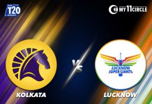 Kolkata vs Lucknow Super Giants (LSG), Indian T20 League 2022