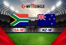 SA w vs NZ w